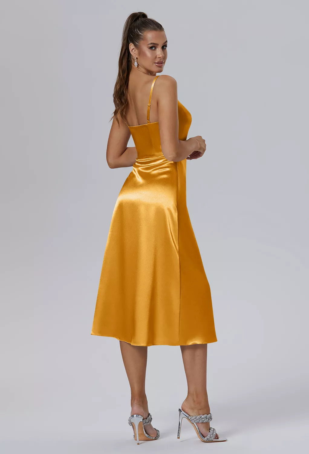 AW Faith Mango  Spring Wedding Guest Dresses